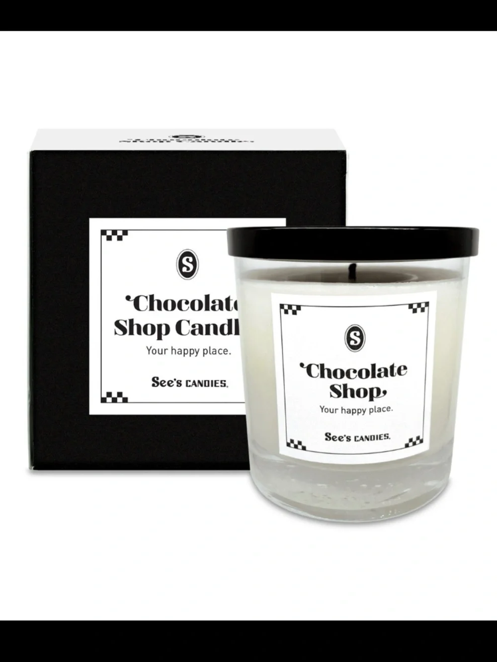 See’s Candies Chocolate Shop Candle Ritual + Fancy Vegan Soy Wax New in Box